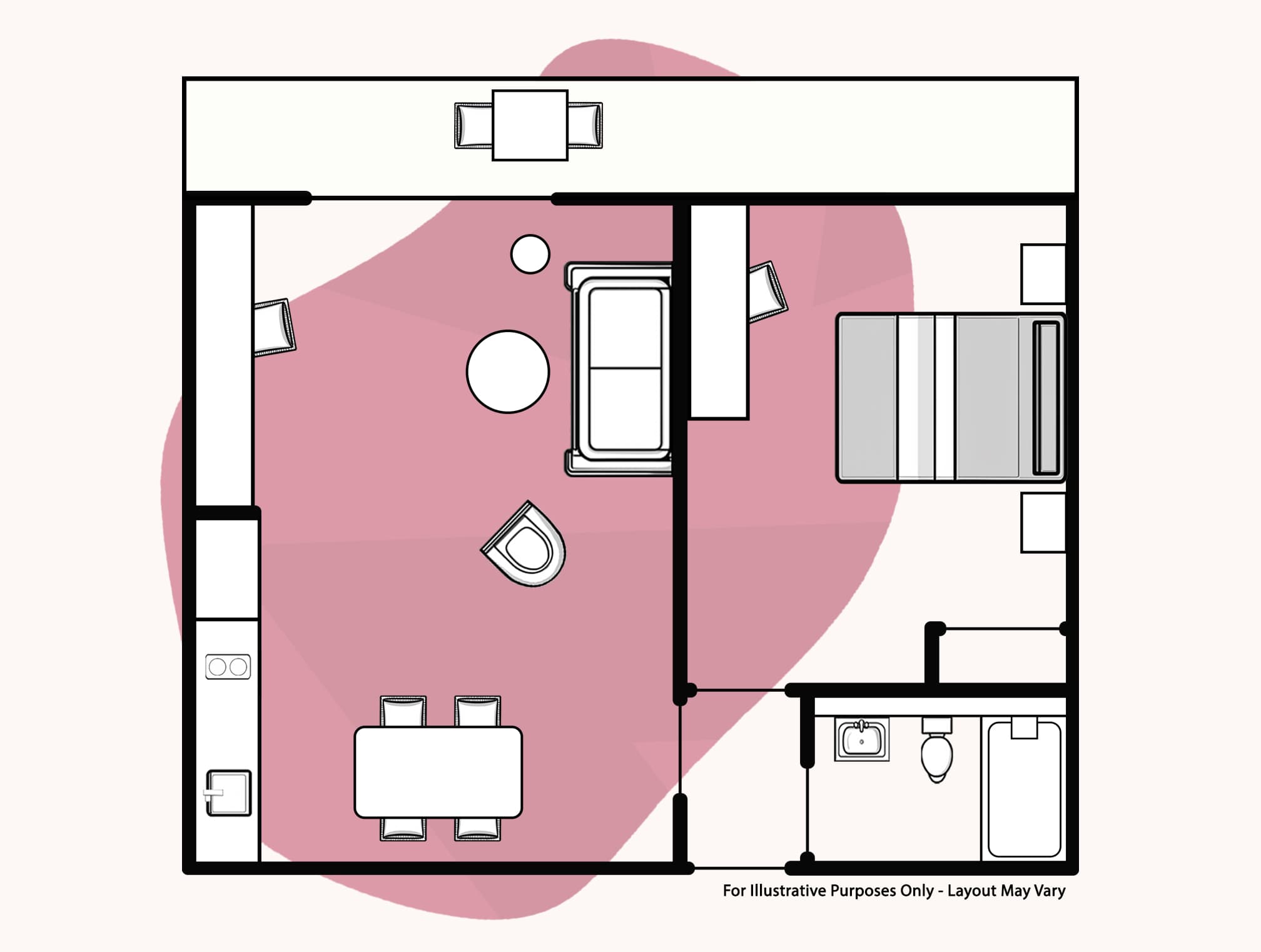 1 bed milton keynes graphic floor plans