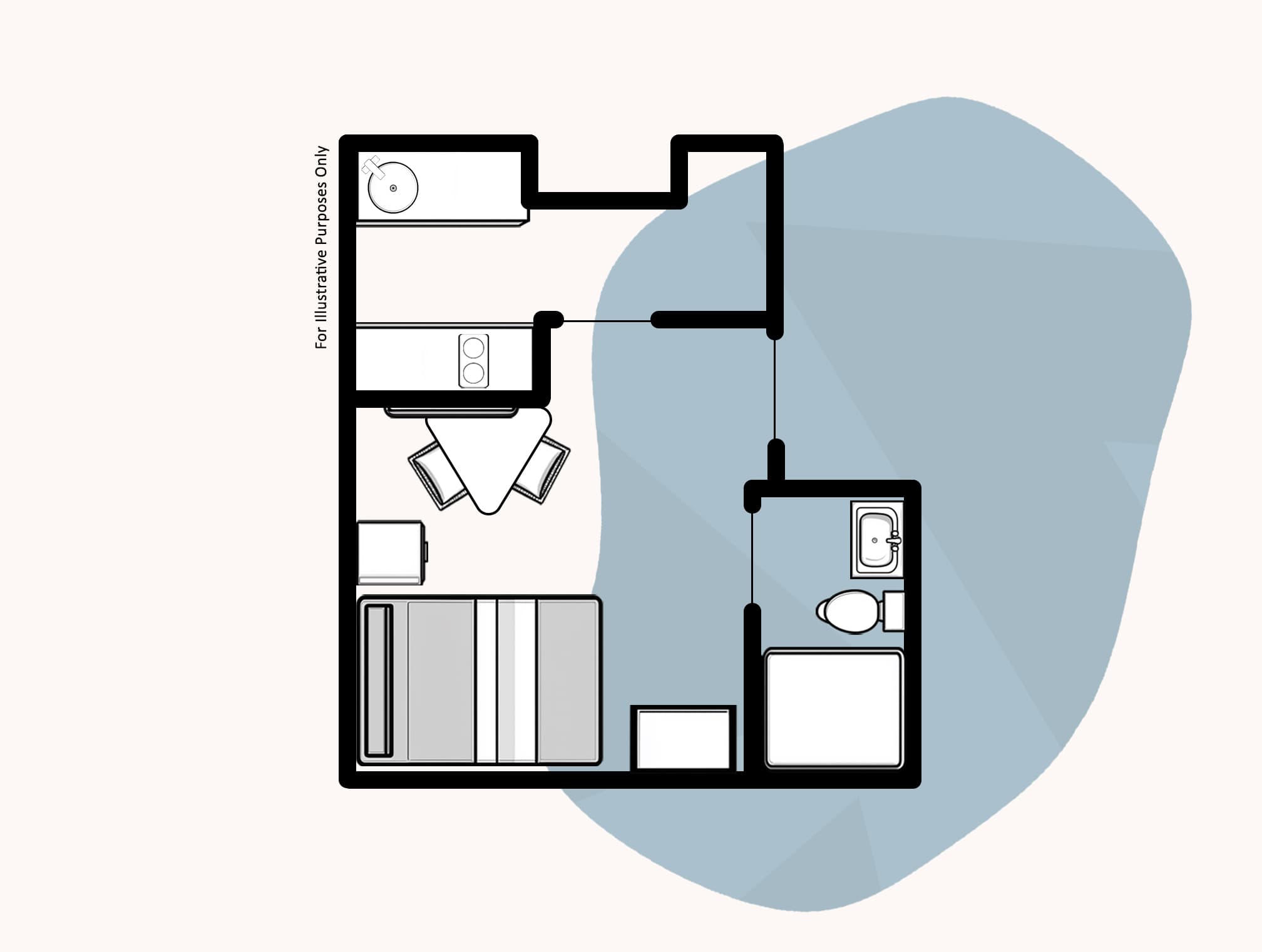 Fancy-Floor-Plan-One-Bedroom-D