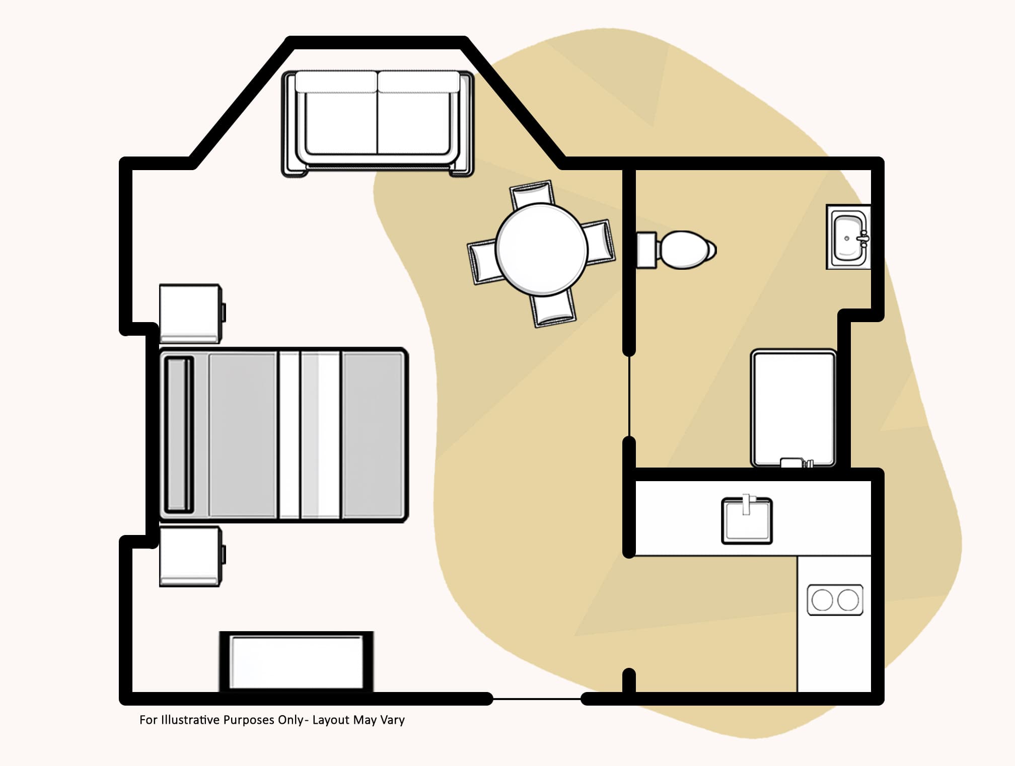 Four-Poster-King-Studio-with-Sofa-Bed-Final